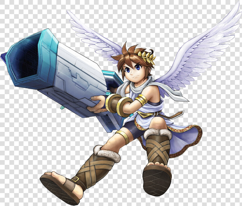 All Of The Art From Nintendo S Press Kit   Kid Icarus Pit Transparent  HD Png DownloadTransparent PNG