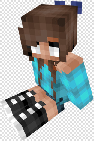 Herobrine  39 s Daughter Skin  HD Png DownloadTransparent PNG