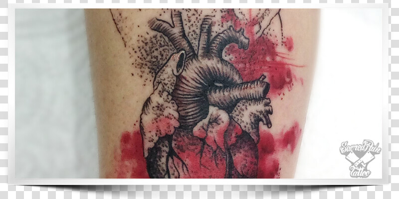 Tatuaje Corazón Heart Tattoo   Tatuajes De Corazón Humano  HD Png DownloadTransparent PNG