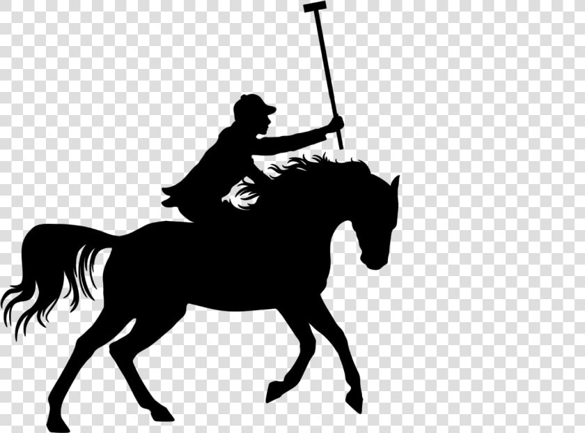 Transparent Polo Horse Clipart   Polo Player Silhouette  HD Png DownloadTransparent PNG