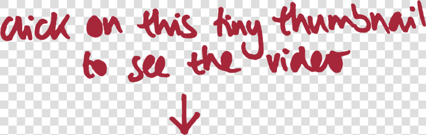 Click On This Tiny Thumbnail To See The Video   Calligraphy  HD Png DownloadTransparent PNG