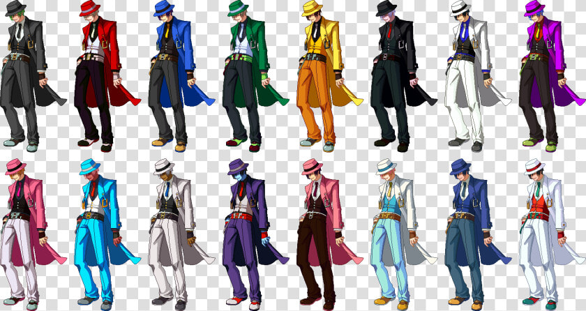 Blazblue Hazama Palettes   Hazama Color Palette  HD Png DownloadTransparent PNG