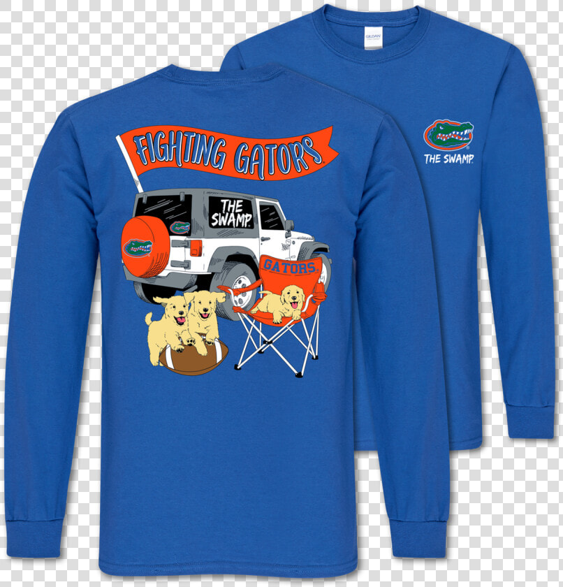 Southern Couture Florida Gators Jeep Royal Ls   Funny T Shirts Georgia Bulldogs  HD Png DownloadTransparent PNG
