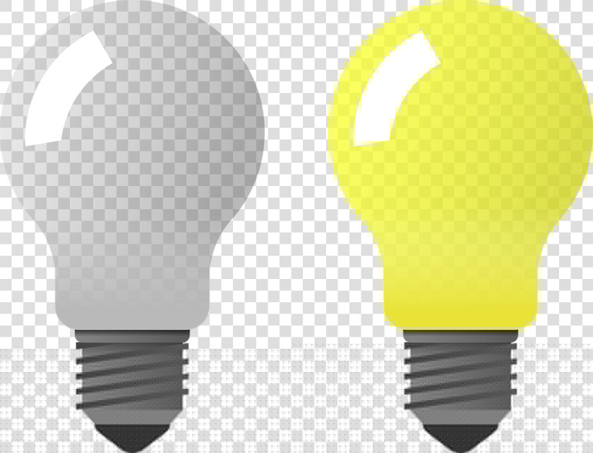 Incandescent Light Bulb Led Lamp Lighting   Light Bulb On And Off Transparent  HD Png DownloadTransparent PNG