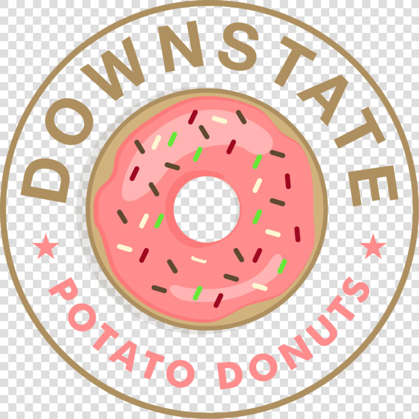 Downstate Donuts Copy   Circle  HD Png DownloadTransparent PNG