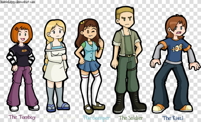 Clip Art Teh Stream Characters By   Background Characters  HD Png DownloadTransparent PNG