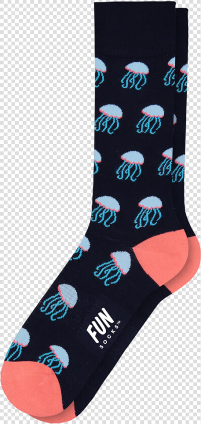Men S Jellyfish Dress Socks  HD Png DownloadTransparent PNG