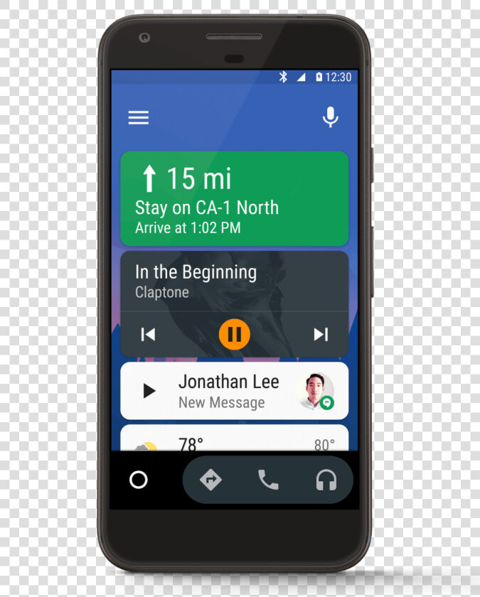 Some Of These Apps Include Spotify  Pandora  And Google   Android Auto For Phone Screens  HD Png DownloadTransparent PNG