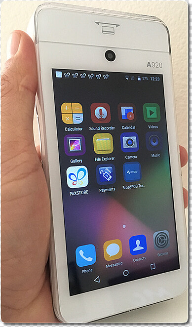 Paymentcoders   Com   Pax A920   A920 Credit Card Scanner  HD Png DownloadTransparent PNG