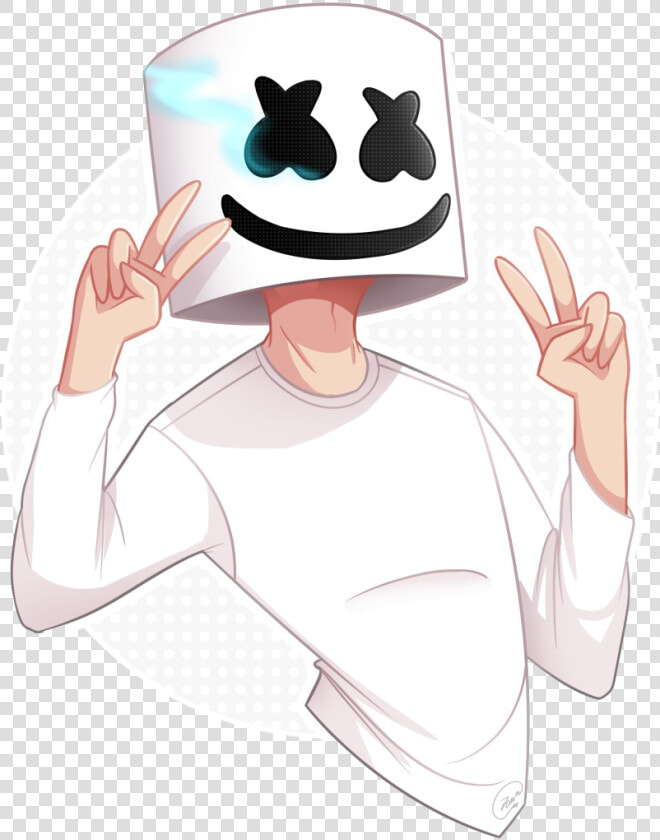 Marshmello Png Image Background   Marshmello Fanart  Transparent PngTransparent PNG