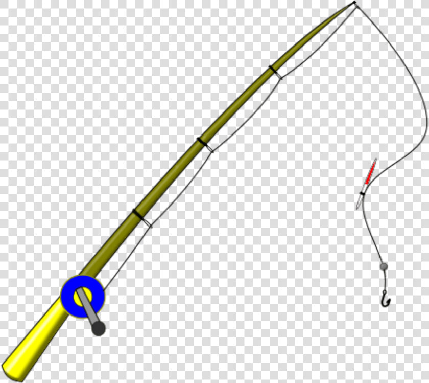 Fishing Rod Clipart   Transparent Fishing Rod Clipart  HD Png DownloadTransparent PNG