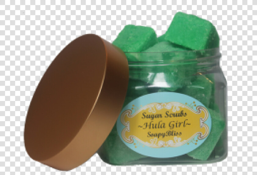 Hula Girl Solid Sugar Shower Cubes   Box  HD Png DownloadTransparent PNG