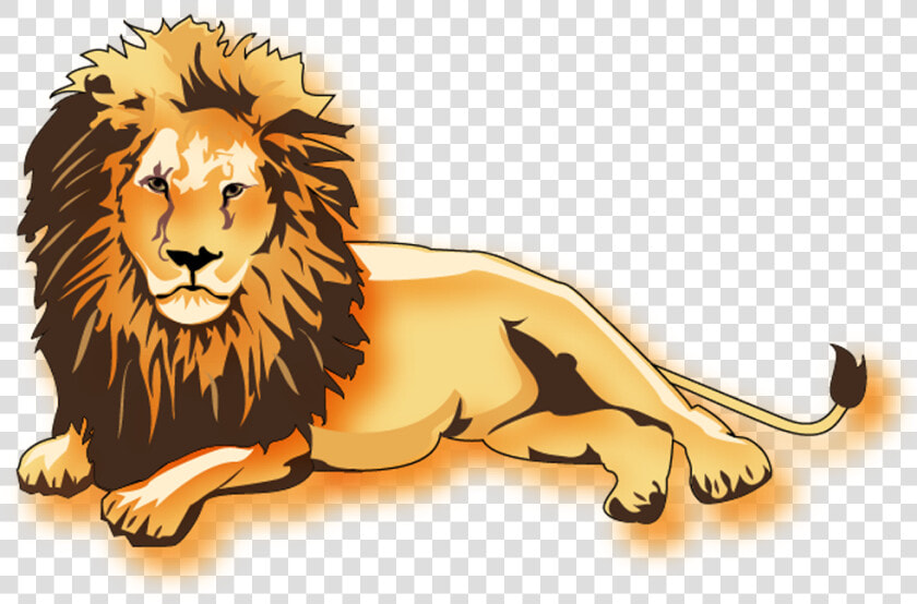 Transparent Robert E Lee Png   Cartoon Lion Lying Down  Png DownloadTransparent PNG