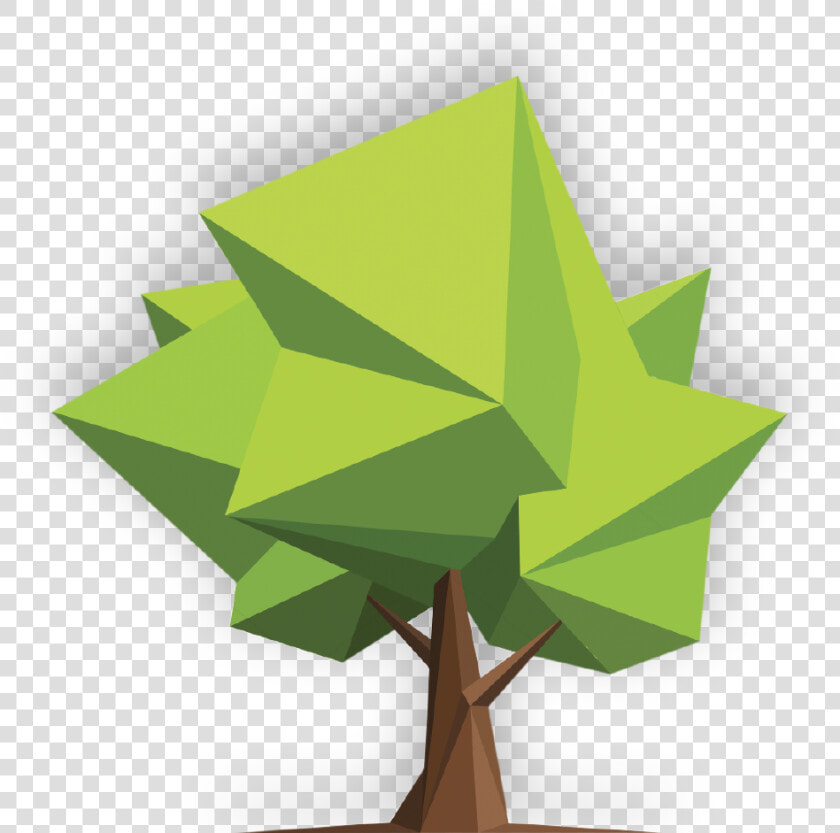 Stylized Tree 3d Low Poly   Graphic Designers South Africa  HD Png DownloadTransparent PNG