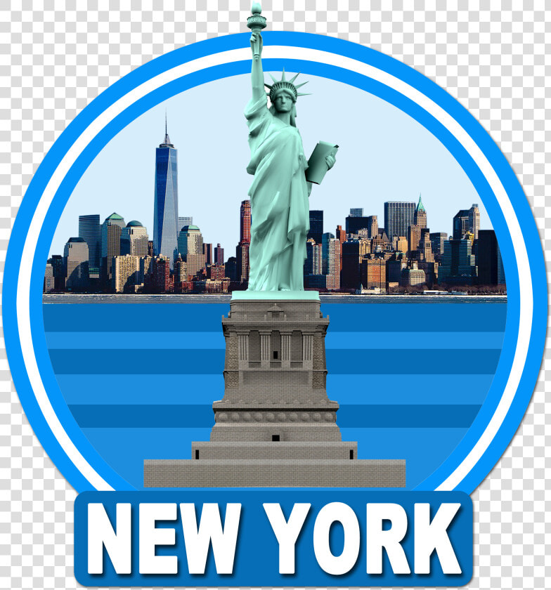 Statue Of Liberty In New York Png Image   Statue Of Liberty New York Logo  Transparent PngTransparent PNG