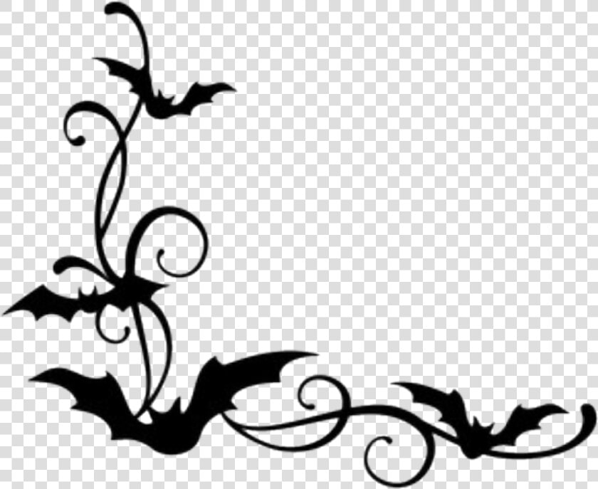 Transparent Halloween Border Clipart   Bat Border Designs  HD Png DownloadTransparent PNG