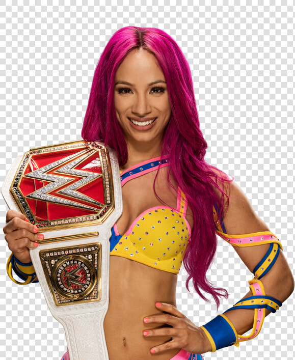 Sasha Banks Wwe Raw Women  39 s Champion  HD Png DownloadTransparent PNG