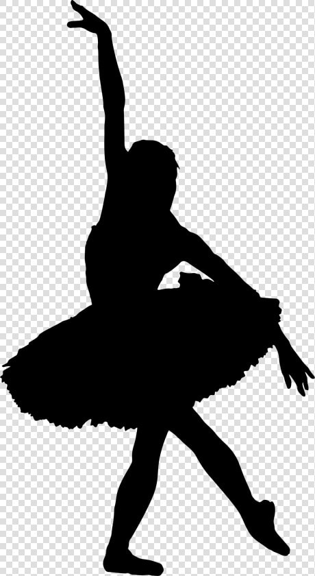 Flexible Ballerina Silhouette Clip Arts   Transparent Background Ballerina Silhouette  HD Png DownloadTransparent PNG