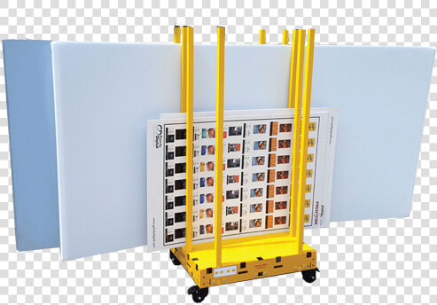 Bsd  Sawtrax Rack  amp  Roll Safety Dolly Cart With Locking   Machine  HD Png DownloadTransparent PNG