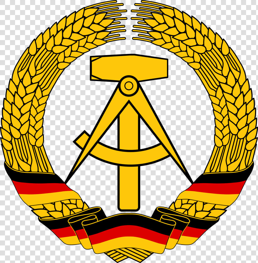 Coat Of Arms Of East Germany Communism  Cold War    Ddr Coat Of Arms  HD Png DownloadTransparent PNG