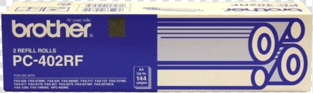 Tinta Fax Brother Pc 402rf  HD Png DownloadTransparent PNG