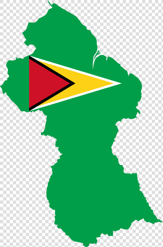 Guyana Map Flag Clip Arts   Guyana Map Black  HD Png DownloadTransparent PNG