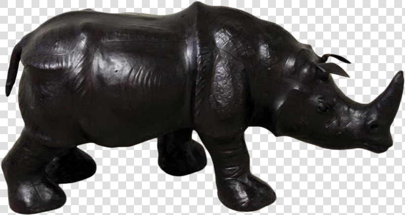 Handmade Paper Mache Big Rhino Leather Figurine   Hippopotamus  HD Png DownloadTransparent PNG