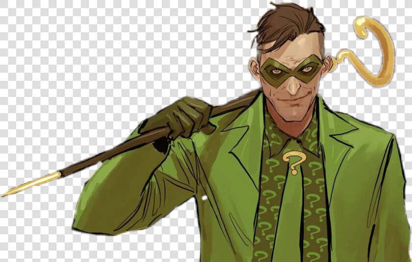  riddler  riddlerme  villain  batman  dc  comic  cartoon   Year Of The Villain Riddler  HD Png DownloadTransparent PNG