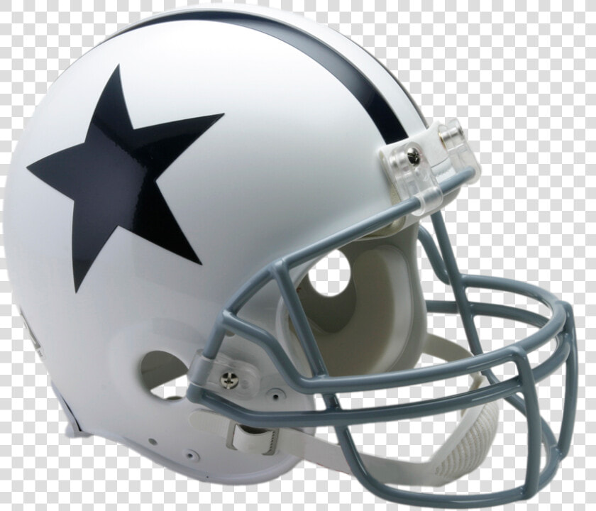 Dallas Cowboys Vsr4 Authentic Throwback Helmet   Nfl Throwback Helmets  HD Png DownloadTransparent PNG