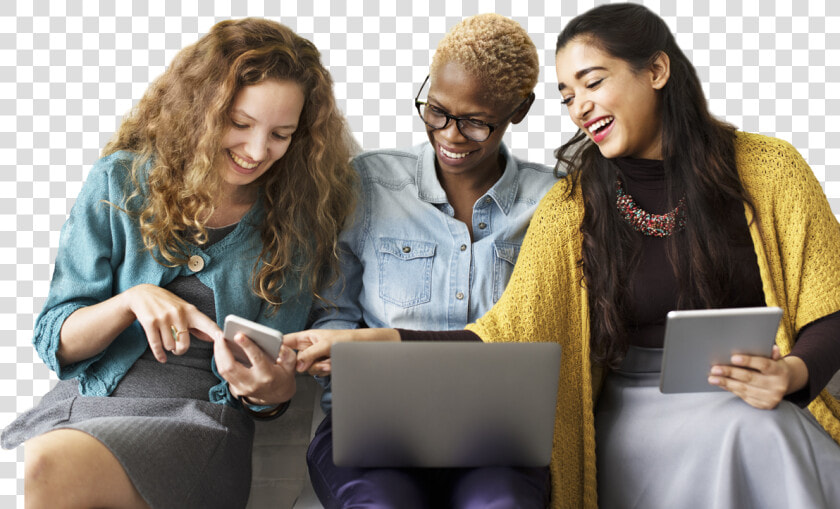 Tech Savvy Female  HD Png DownloadTransparent PNG