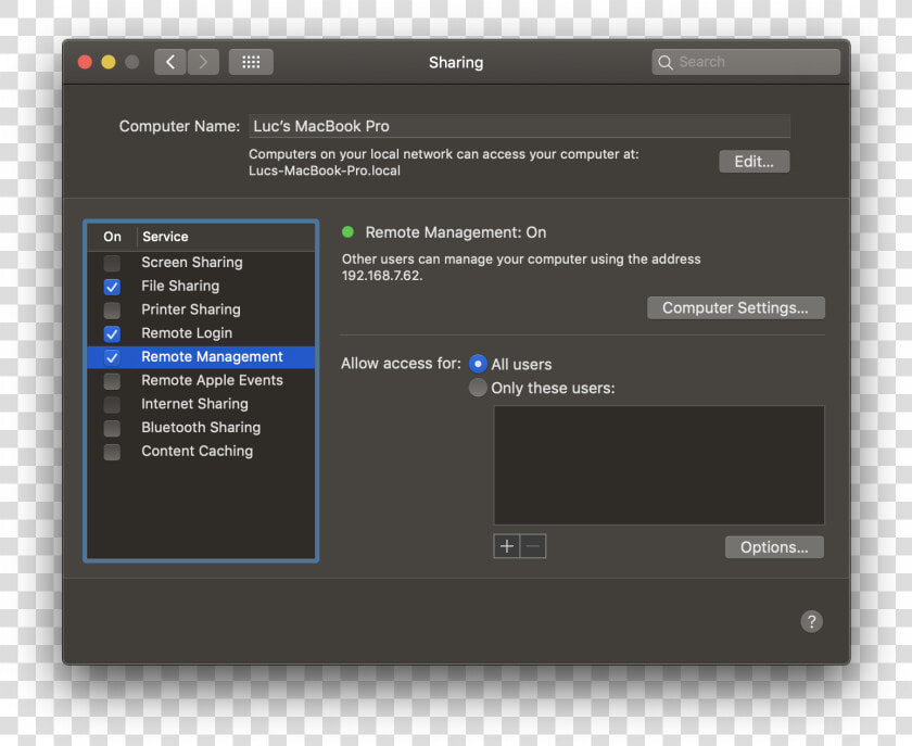Macbook Pro Energy Saver Increased Performance  HD Png DownloadTransparent PNG