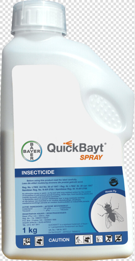 Quickbayt Spray Fly Bait 1kg Title Quickbayt Spray   Bayer  HD Png DownloadTransparent PNG