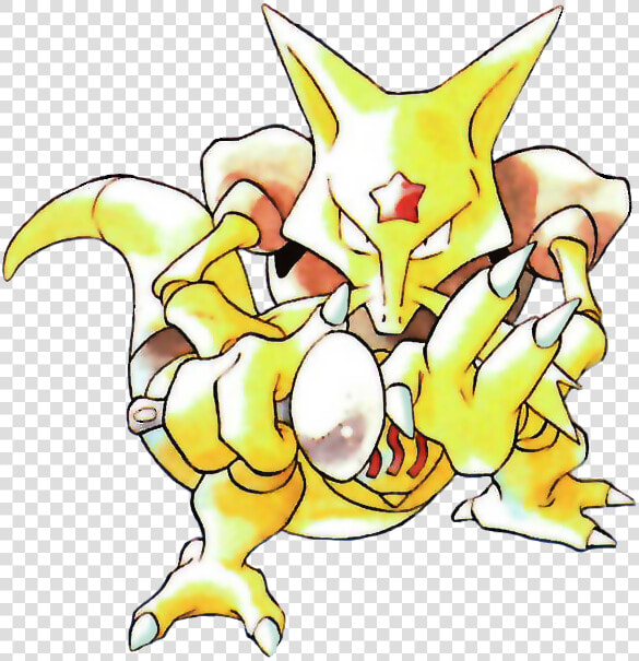 Transparent Kadabra Png   Pokemon Kadabra Original Art  Png DownloadTransparent PNG
