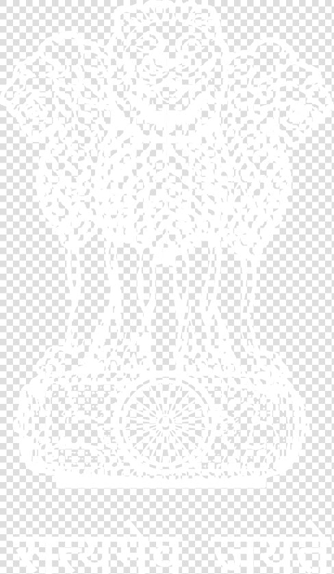Ashok Stambh Logo Clipart Image Free Download Ashok   Ashok Stambh Black Background  HD Png DownloadTransparent PNG