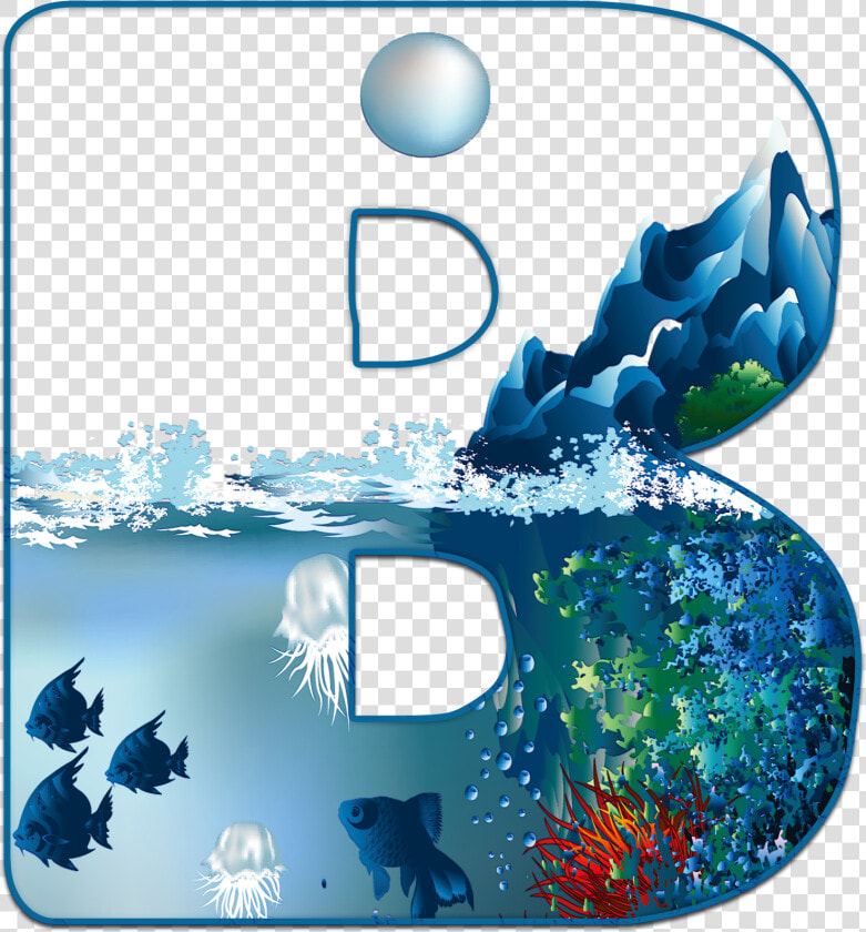 Alfabeto Mar Png   Under The Sea Sketch  Transparent PngTransparent PNG