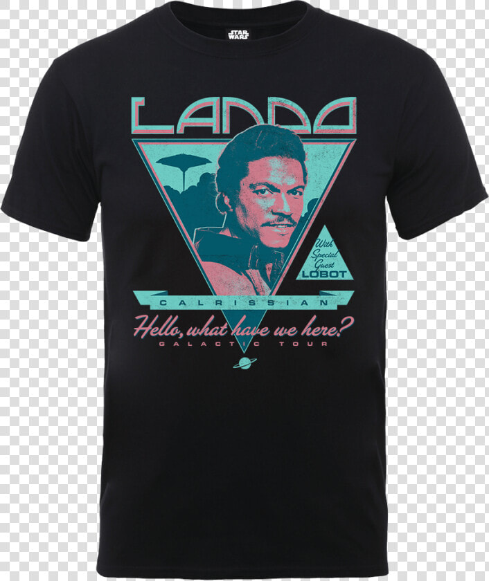 Star Wars Lando Rock Poster T shirt   Lando Calrissian  HD Png DownloadTransparent PNG