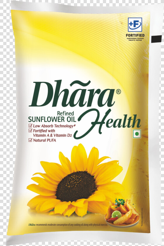 Dhara Refined Sunflower Oil  HD Png DownloadTransparent PNG