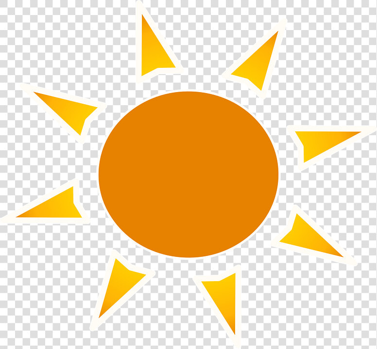 Sun  Orange  Heat  Summer  Warm  Happy   Clipart Transparent Background Sun Png  Png DownloadTransparent PNG