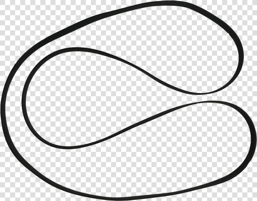 Belt For Stir It Up Turntable   Line Art  HD Png DownloadTransparent PNG
