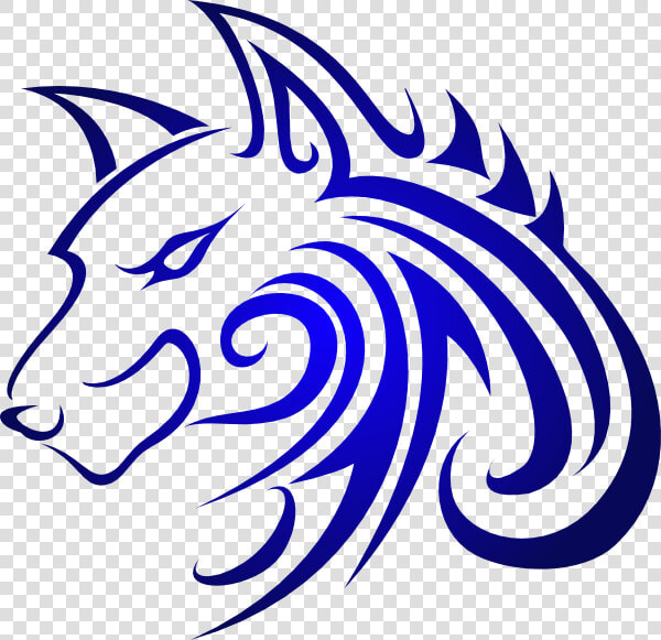 Blue Wolf Svg Clip Arts 600 X 581 Px   Blue Wolf Logo Transparent  HD Png DownloadTransparent PNG