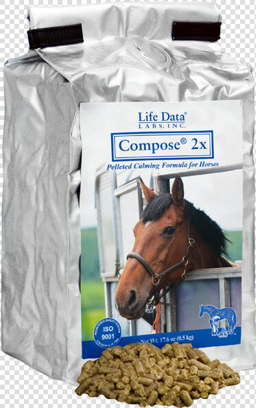 Hoof And Coat Supplement   Compose 2x Equine Calming Supplement By Life Data Labs  HD Png DownloadTransparent PNG