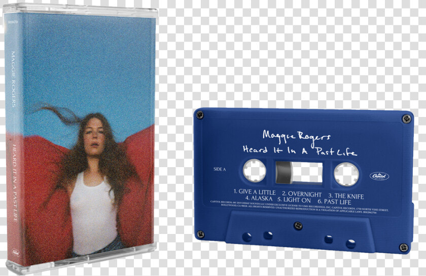 Maggie Rogers Heard It In A Past Life Cassette  HD Png DownloadTransparent PNG