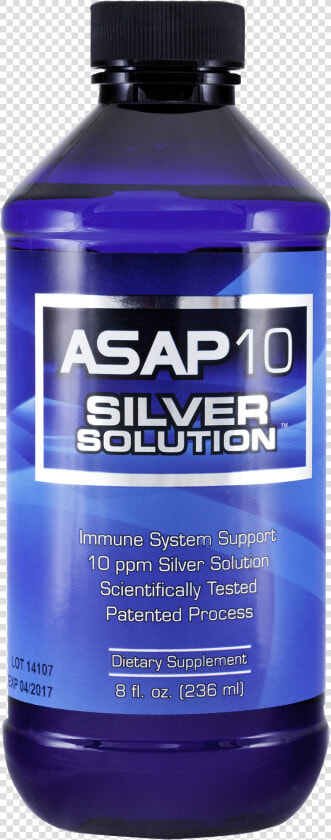 Asap Solution Colloidal Silver   Distilled Water  HD Png DownloadTransparent PNG