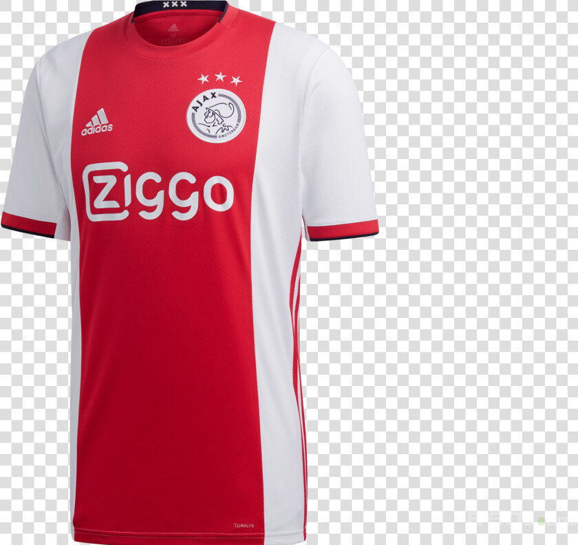 Football Shirt Adidas Ajax Amsterdam Home Ei7382   Ajax Jersey 19 20  HD Png DownloadTransparent PNG