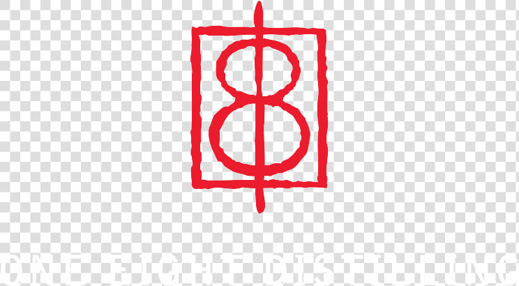 4 5artboard 1   One Eight Distilling Logo  HD Png DownloadTransparent PNG
