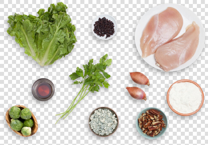 Chopped Chicken  amp  Brussels Sprouts Salad With Blue   Superfood  HD Png DownloadTransparent PNG