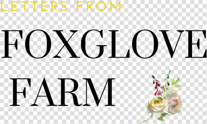 Foxglove Farm Logo Header Version 2  HD Png DownloadTransparent PNG