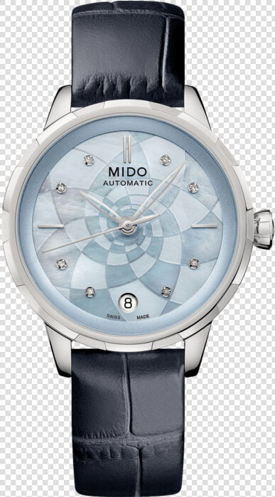Mido   Rainflower M043   207   16   131   00   Front   Hamilton Automatic Gmt Watch  HD Png DownloadTransparent PNG