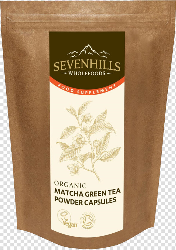 Sevenhills Wholefoods Organic Matcha Green Tea Powder   Matcha  HD Png DownloadTransparent PNG