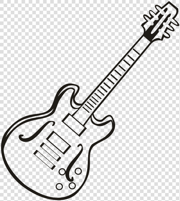 Guitar  Music  Instrument Music  Notes  Vector Drawing   Bass Guitar  HD Png DownloadTransparent PNG